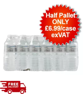 48 Cases - Decantae Mineral Water - Still 24x500ml - Half Pallet